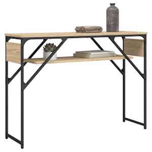 Konzolový stolek s policí dub sonoma 105 x 30 x 75 cm kompozit - obrázek 3