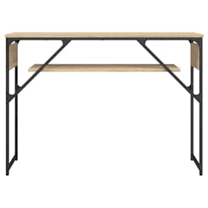 Konzolový stolek s policí dub sonoma 105 x 30 x 75 cm kompozit - obrázek 4