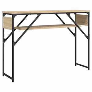 Konzolový stolek s policí dub sonoma 105 x 30 x 75 cm kompozit - obrázek 6