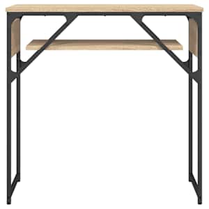 Konzolový stolek s policí dub sonoma 75 x 30 x 75 cm kompozit - obrázek 4