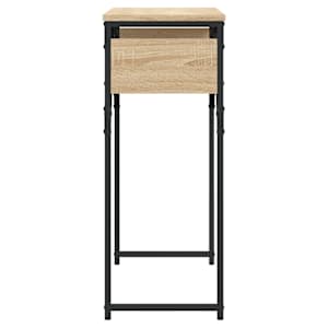 Konzolový stolek s policí dub sonoma 75 x 30 x 75 cm kompozit - obrázek 5