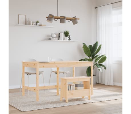 vidaXL Παγκάκι Χολ 60 x 28 x 45 εκ. από Μασίφ Ξύλο Πεύκου