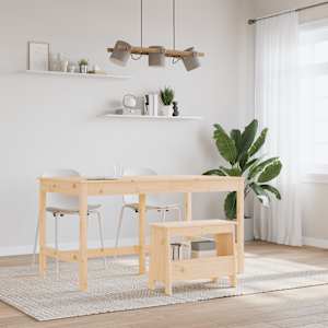 vidaXL Παγκάκι Χολ 60 x 28 x 45 εκ. από Μασίφ Ξύλο Πεύκου