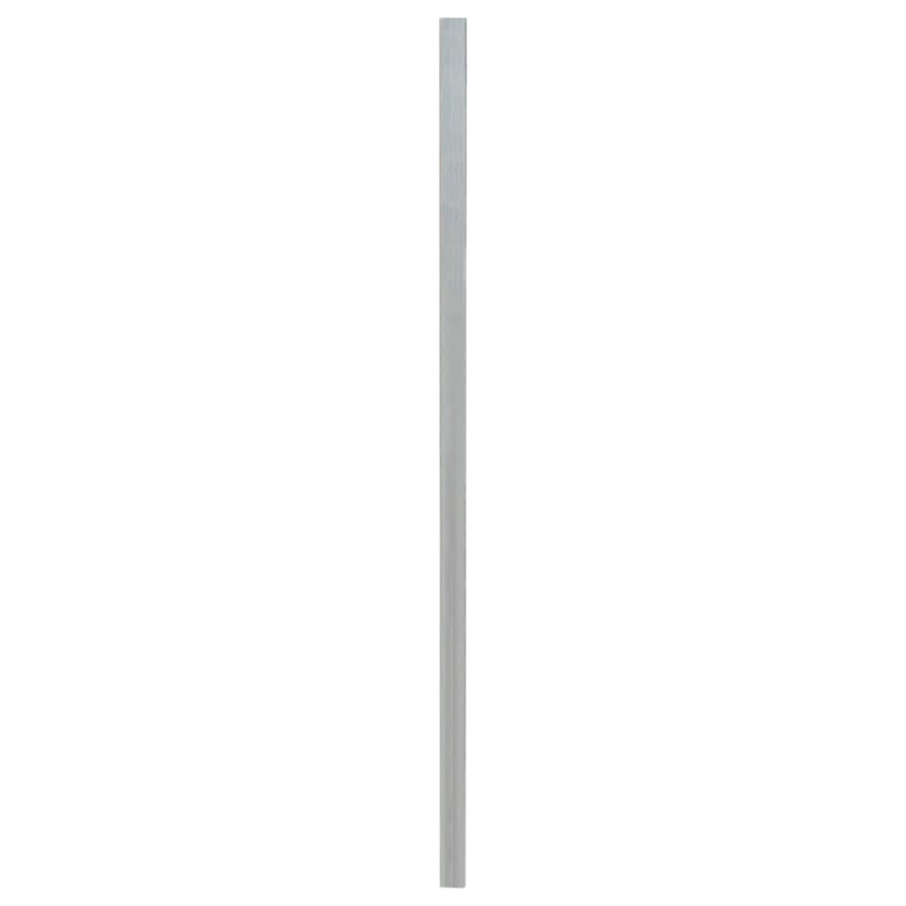 vidaXL Stâlpi de gard, 20 buc., argintiu, 150 cm, oțel galvanizat