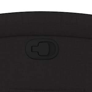Polohovací křeslo černé textil - obrázek 9