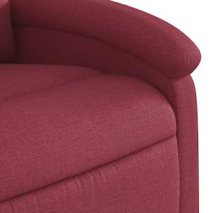 Polohovací křeslo vínové textil - obrázek 8