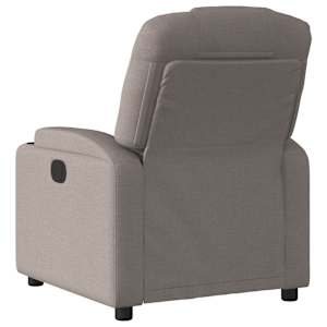 Polohovací křeslo taupe textil - obrázek 5