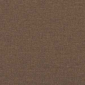 Masážní polohovací křeslo hnědé textil - obrázek 11