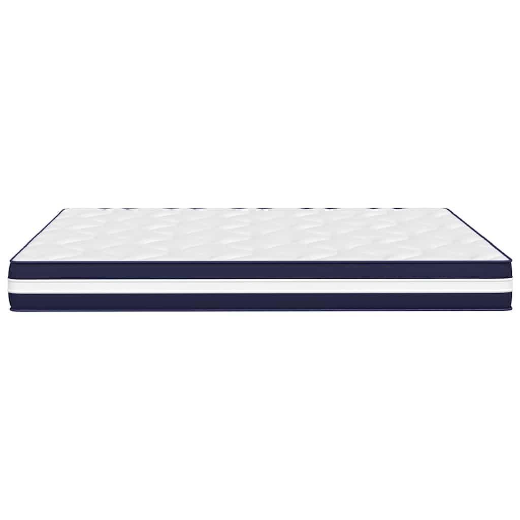 vidaXL Pocketveringmatras middelhard-hard 200x200 cm wit, foto 4