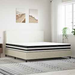 vidaXL Ta&scaron;tičkov&yacute; pružinov&yacute; matrac stredn&yacute; 200x200 cm