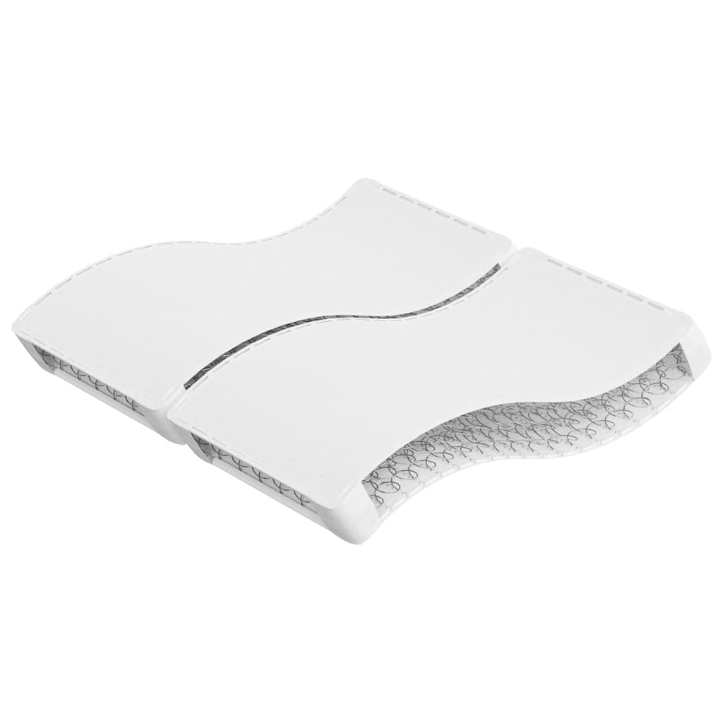 vidaXL Matrace s bonnellovými pružinami medium 200 x 200 cm