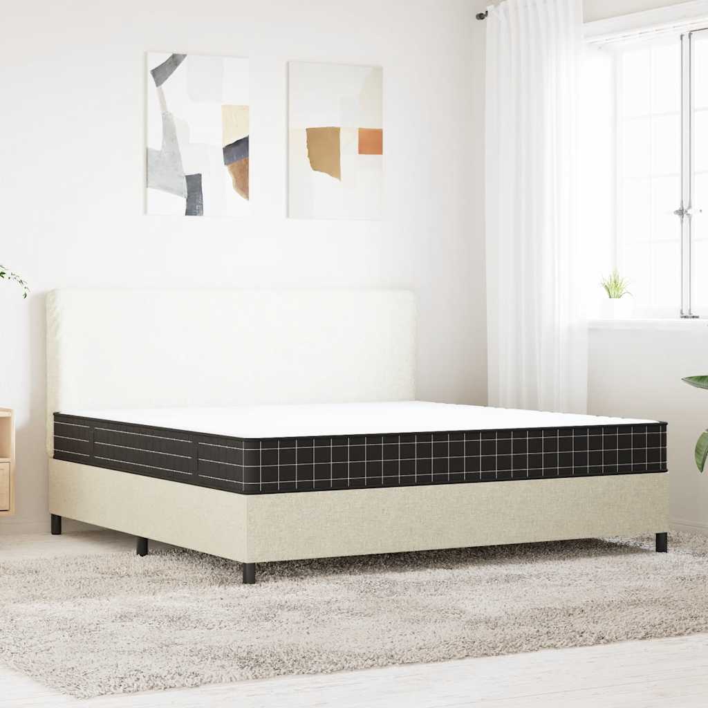 Springmadras med bonellfjedre 200x200 cm - medium komfort