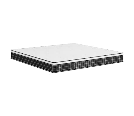 vidaXL Madrac s oprugama bonnell srednji 160 x 200 cm