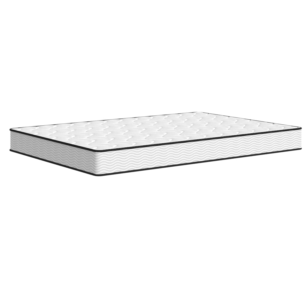 vidaXL Saltea cu arcuri bonnell, fermitate medie, 140x190 cm