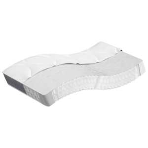 vidaXL vedrutaskutega madrats lastele, keskmine k&otilde;vadus, 80 x 160 cm