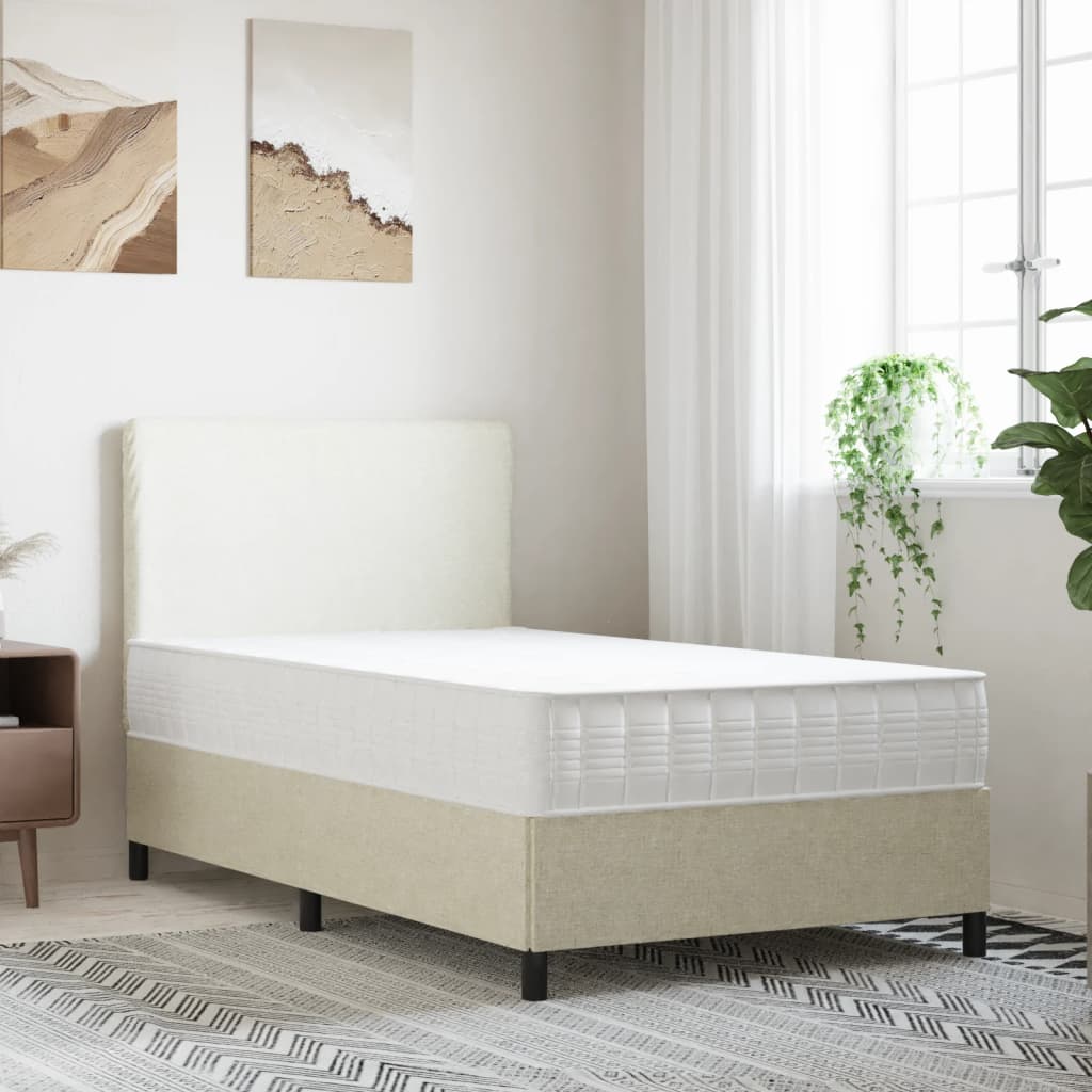 vidaXL Pocketveringmatras middelhard-hard 100x200 cm afbeelding