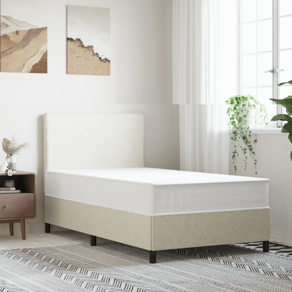 vidaXL Pocketveringmatras middelhard-hard 120x200 cm afbeelding