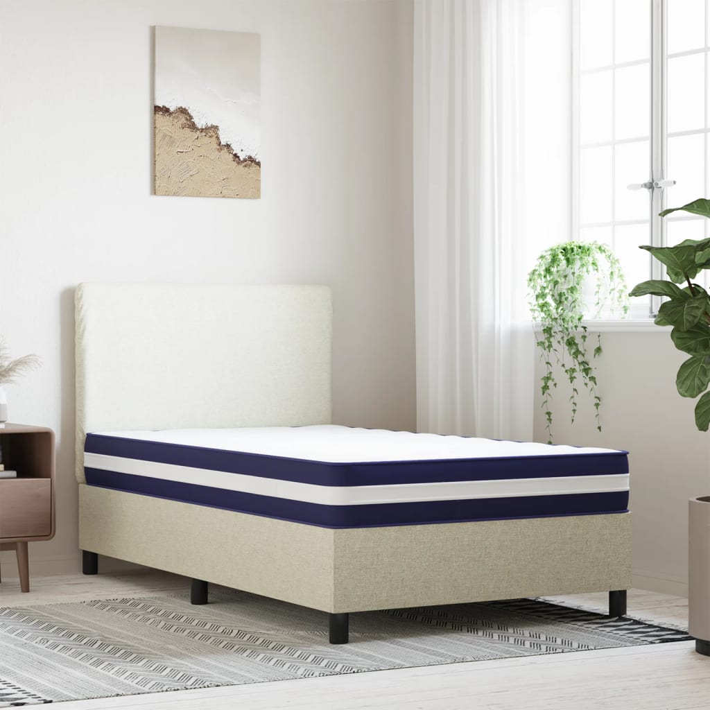 vidaXL Taštičkový pružinový matrac stredne tvrdý 100x200 cm