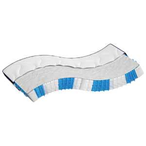 Vzmetnica z žepkastim vzmetenjem srednje trda 140x200 cm