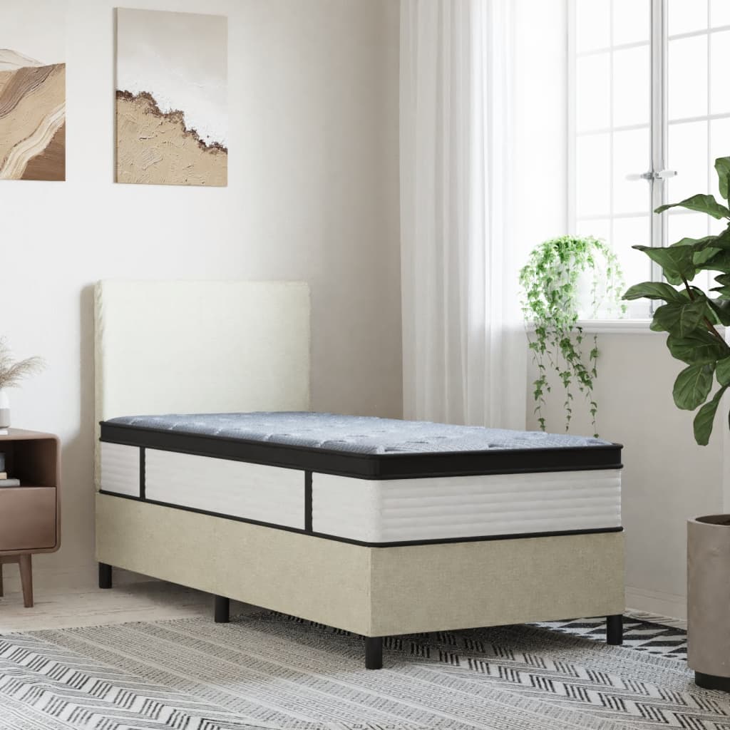 vidaXL Pocketveringmatras middelhard 70x200 cm afbeelding