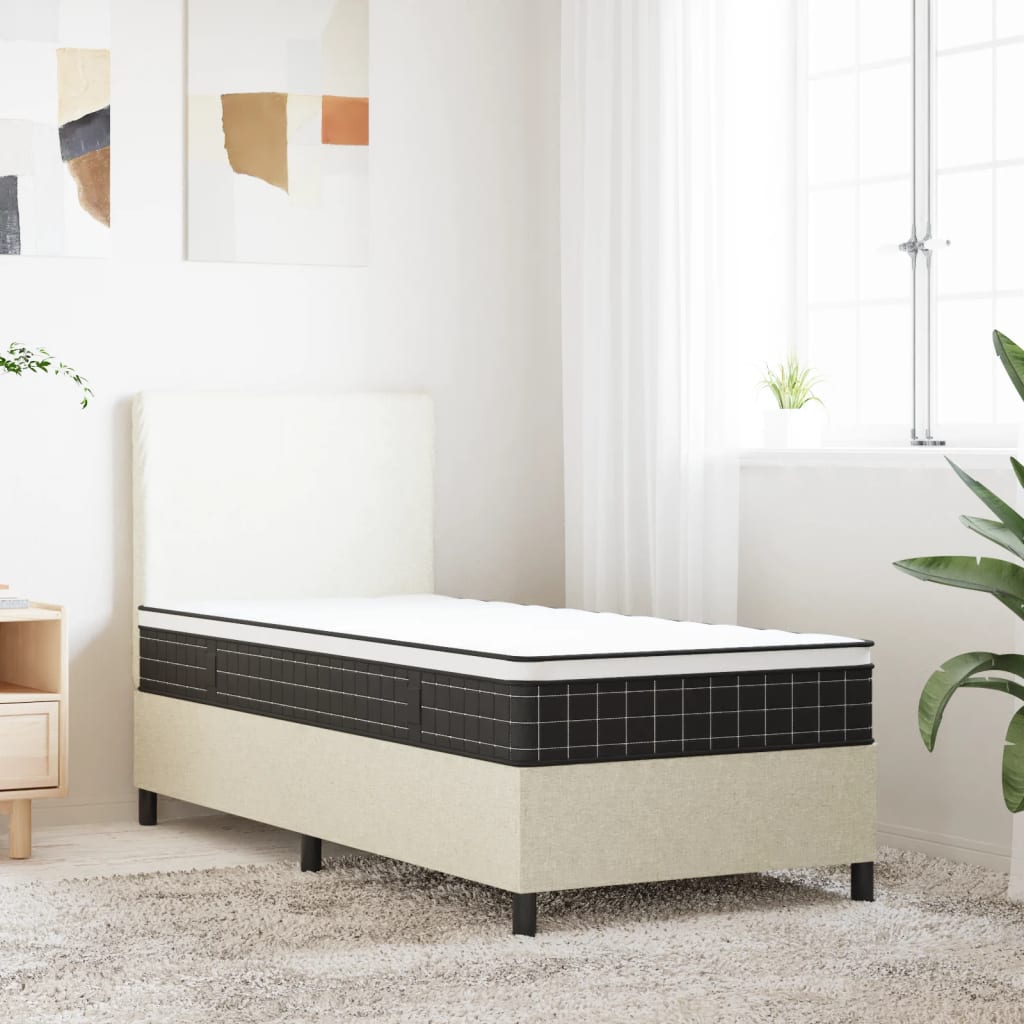 vidaXL Binnenveringmatras middelhard 70x200 cm afbeelding