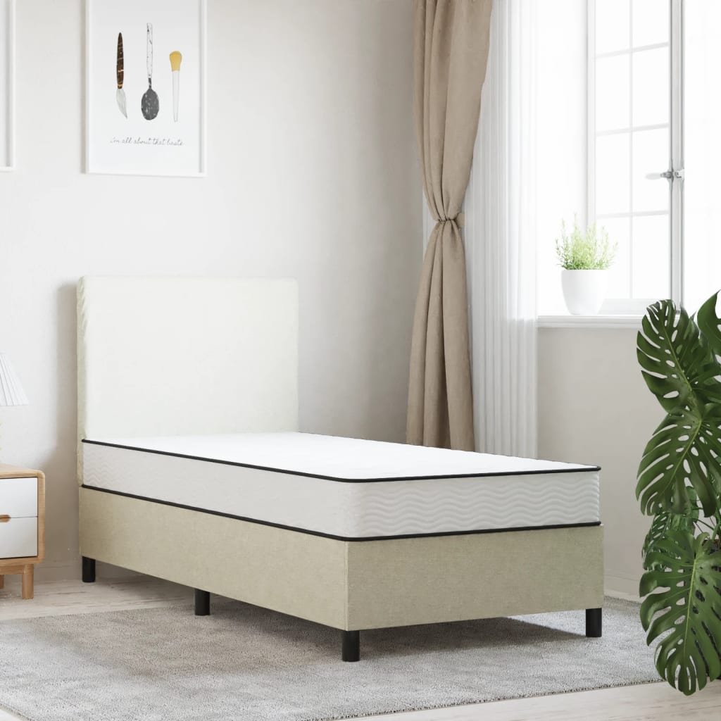 vidaXL Binnenveringmatras middelhard 90x190 cm Single Size afbeelding
