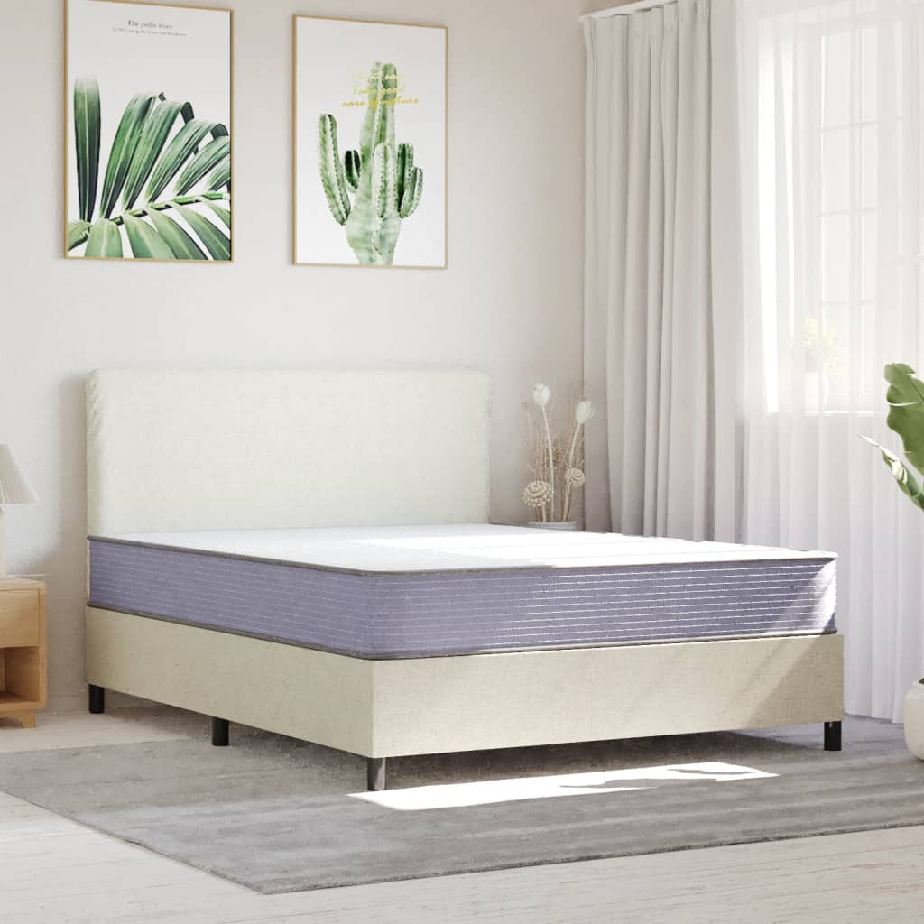 Skummadras 160 × 200 cm - medium blød, vendbar