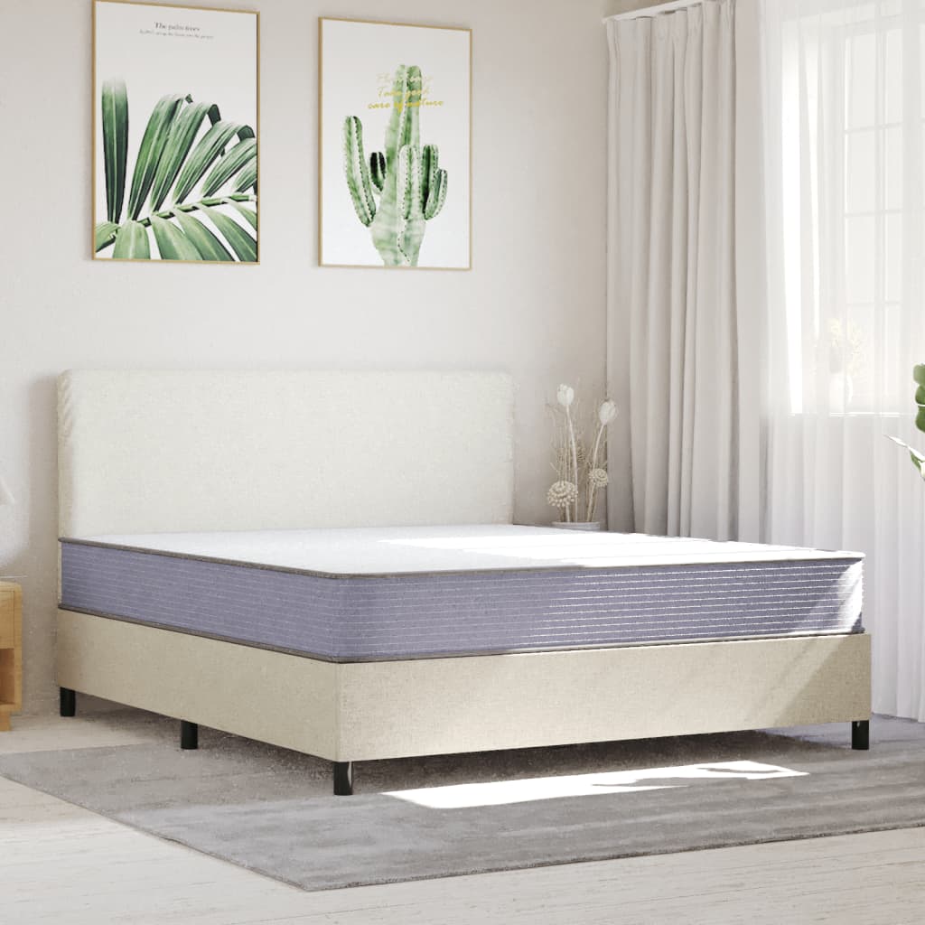 vidaXL Schuimmatras middelzacht 180x200 cm afbeelding