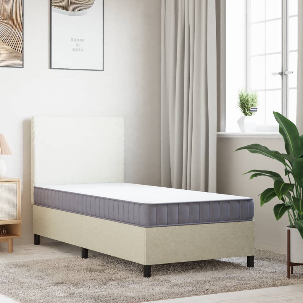 vidaXL Schuimmatras middelzacht 90x200 cm afbeelding