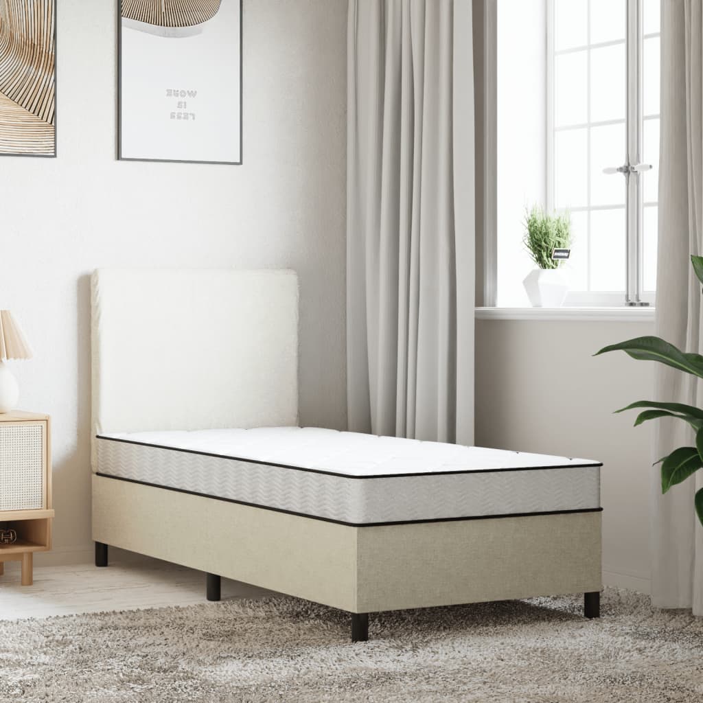 vidaXL Schuimmatras voor kinderen middelzacht 80x160 cm afbeelding