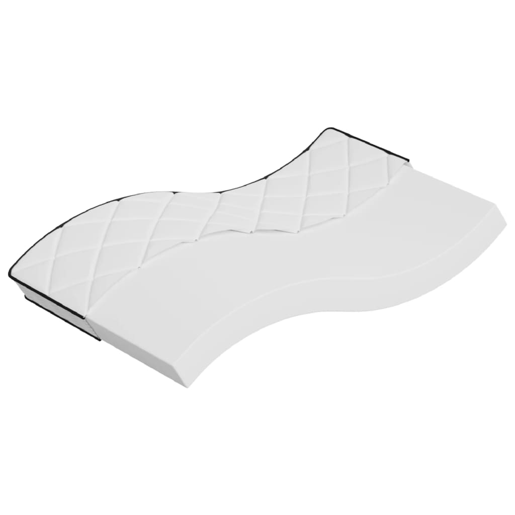 vidaXL Pěnová matrace středně měkká 90 x 200 cm