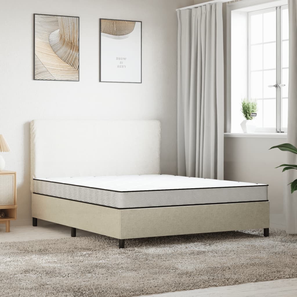 vidaXL Schuimmatras middelzacht 180x200 cm afbeelding