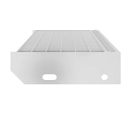 Gradino In Griglia VidaXL - Acciaio Zincato 60x24x7 Cm Antiscivolo Per Interni/Esterni - Foto 9