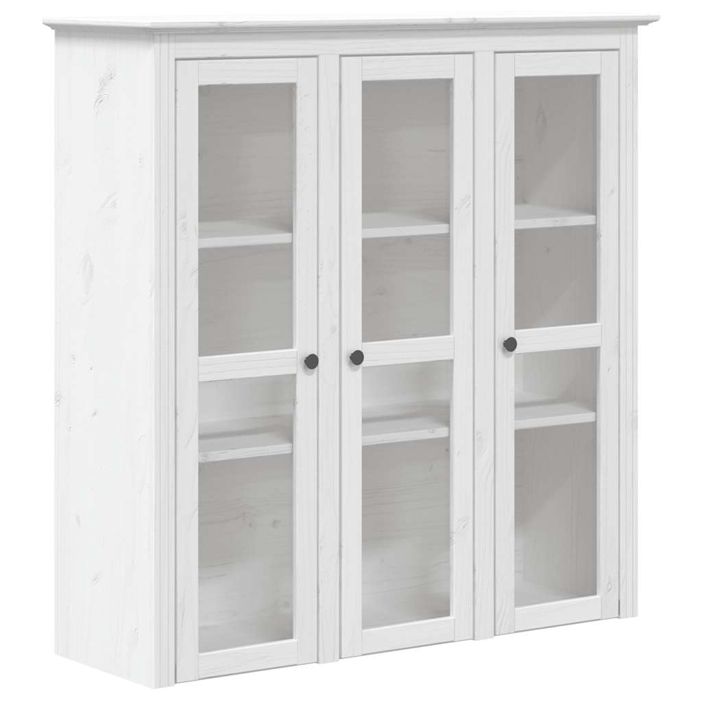 Thumbnail - vidaXL Highboard BODO Weiß 115,5x43x200,5 cm Massivholz Kiefer