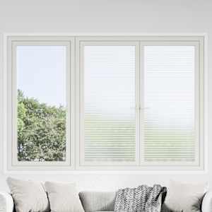 Okenska folija matirana črte PVC