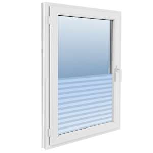 Okenní fólie matné pruhovaný design PVC - obrázek 7