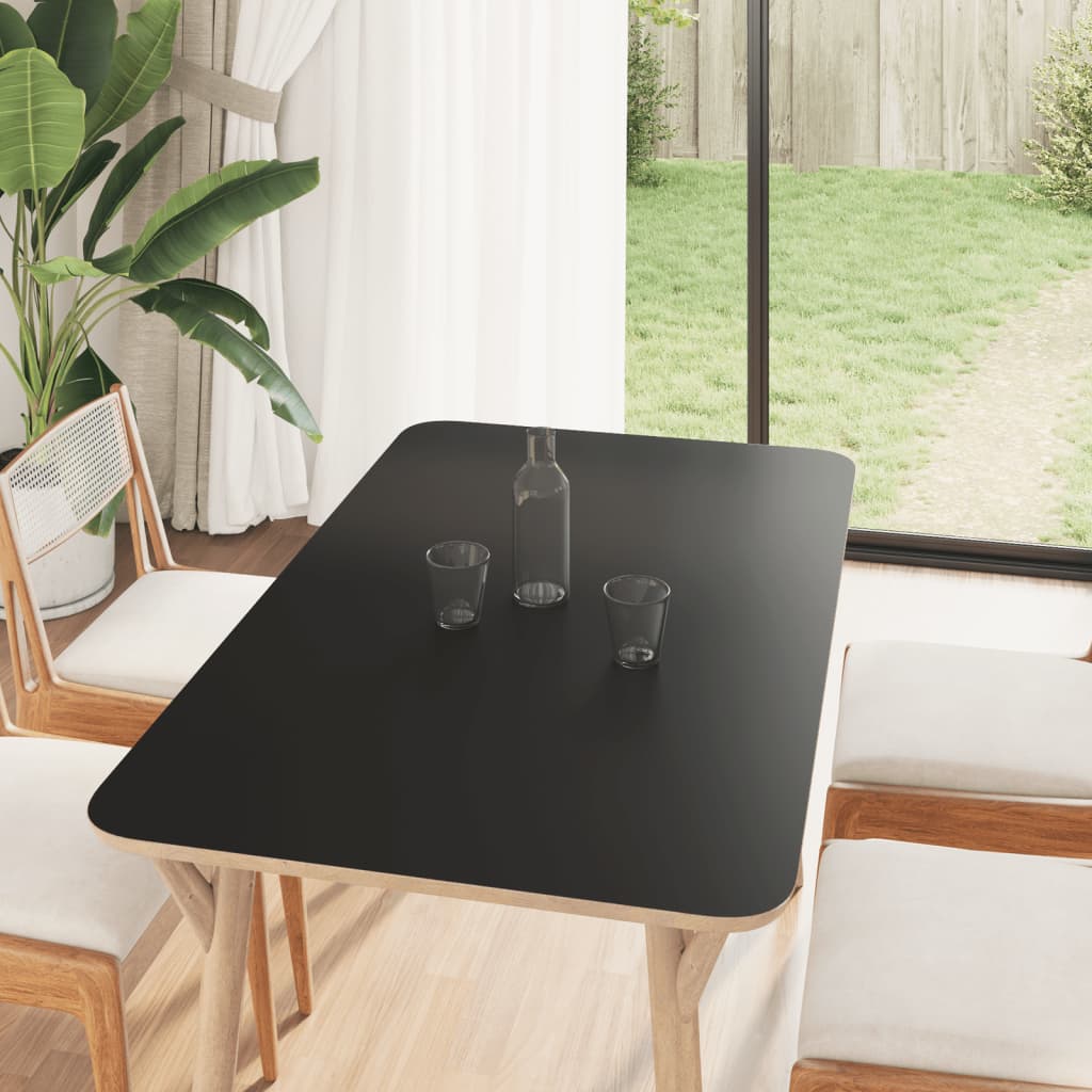 vidaXL Autocolante pentru mobilier, negru mat, 90x500 cm, PVC