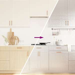 Nalepke za pohištvo samolepilna srebrna 90x500 cm PET