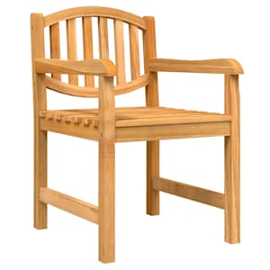 vidaXL Καρέκλες Κήπου 8 τεμ. 58 x 59 x 88 εκ. από Μασίφ Ξύλο Teak