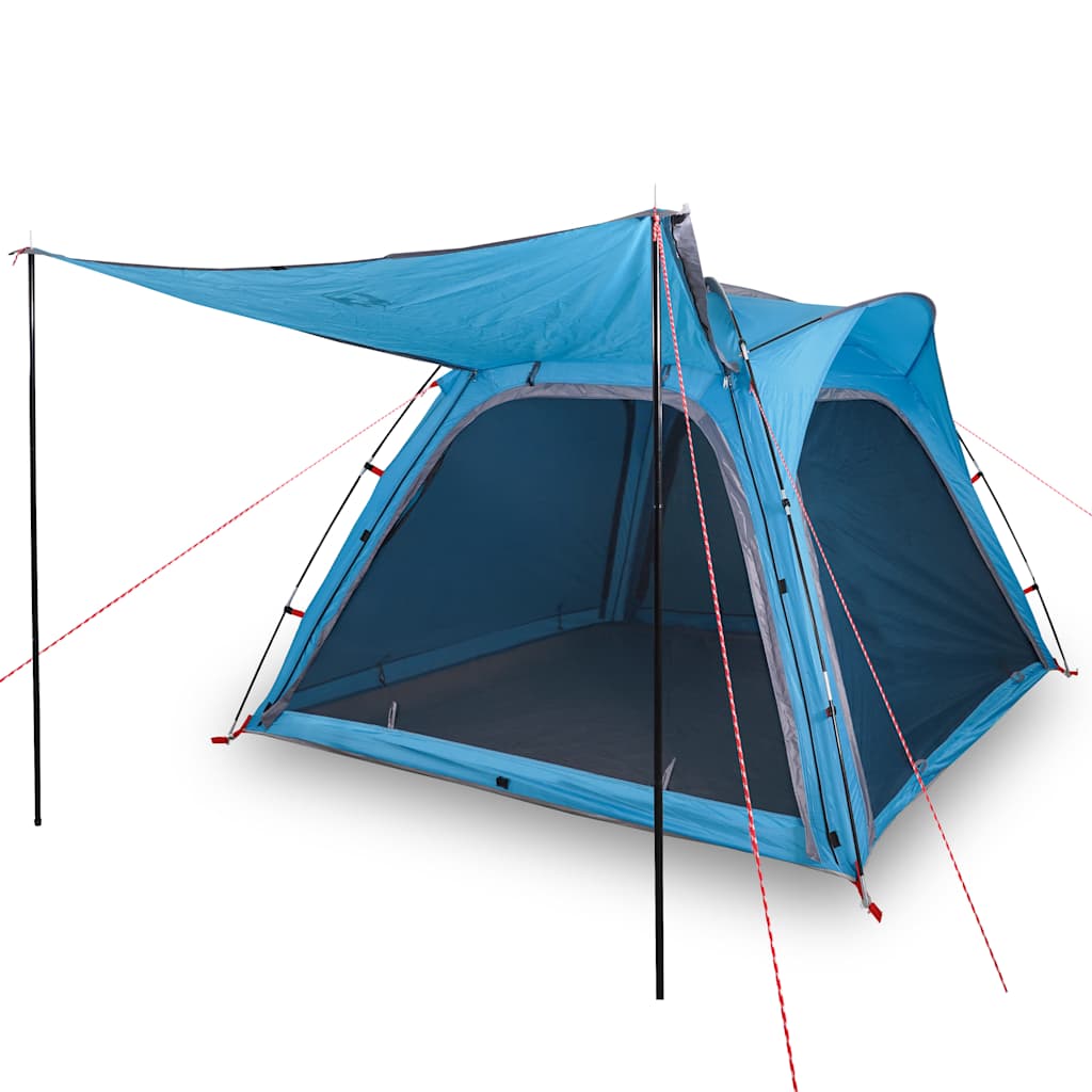 Thumbnail - vidaXL Campingzelt 4 Personen Blau Quick Release Wasserfest