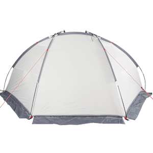 Plážový stan šedý 268 x 223 x 125 cm 185T polyester - obrázek 9