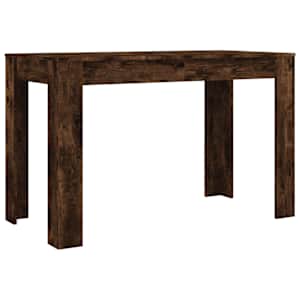 vidaXL s&ouml;&ouml;gilaud, suitsutatud tamm, 120 x 60 x 76 cm, tehispuit