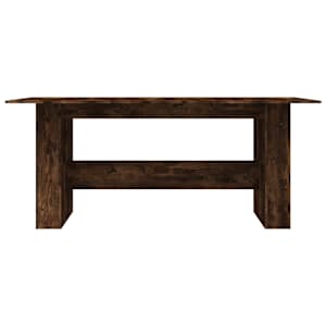 Jídelní stůl kouřový dub 180 x 90 x 76 cm kompozitní dřevo - obrázek 4