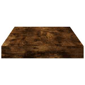 Nástěnné police 4 ks kouřový dub 40x10x1,5 cm kompozitní dřevo - obrázek 5
