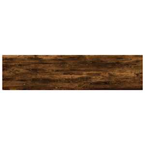 Nástěnné police 4 ks kouřový dub 40x10x1,5 cm kompozitní dřevo - obrázek 6