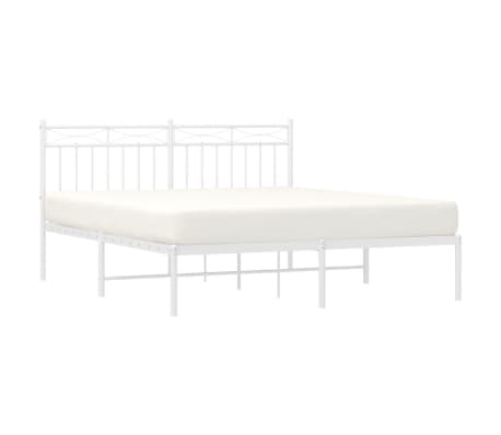 vidaXL &Pi;&lambda;&alpha;ί&sigma;&iota;&omicron; &Kappa;&rho;&epsilon;&beta;&alpha;&tau;&iota;&omicron;ύ &mu;&epsilon; &Kappa;&epsilon;&phi;&alpha;&lambda;ά&rho;&iota; &Lambda;&epsilon;&upsilon;&kappa;ό 160x200 &epsilon;&kappa;. &Mu;&epsilon;&tau;&alpha;&lambda;&lambda;&iota;&kappa;ό