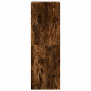 Highboard se skleněnými dvířky kouřový dub 35 x 37 x 109 cm - obrázek 7