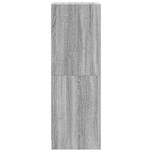 Highboard se skleněnými dvířky šedý sonoma 35 x 37 x 109 cm - obrázek 7