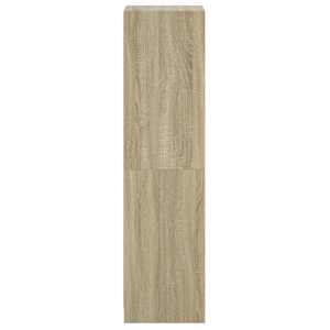 Highboard se skleněnými dvířky dub sonoma 35 x 37 x 142 cm - obrázek 7
