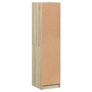 Highboard se skleněnými dvířky dub sonoma 35 x 37 x 142 cm - obrázek 8